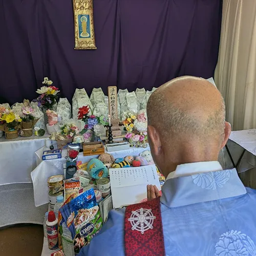 当ペット霊園では、毎月、納骨堂に安置されているご遺骨の法要と...