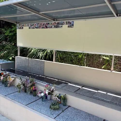 たプちゃんのお写真を刻んだメモリアルプレートが完成しました。